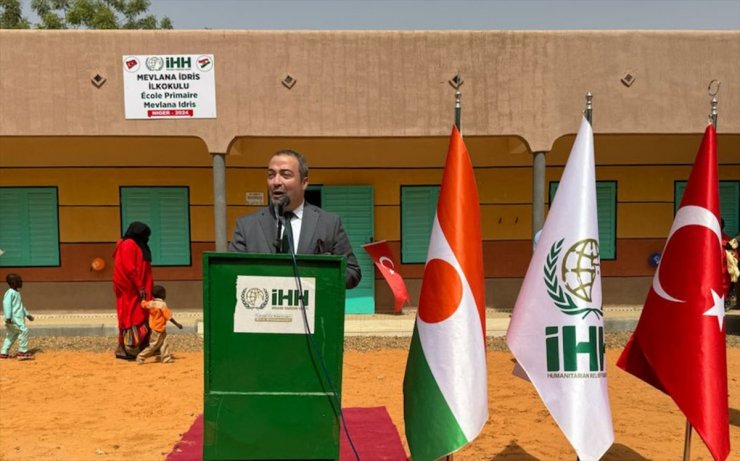 İHH'nin Nijer'de inşa ettiği ilkokulun açılışı yapıldı
