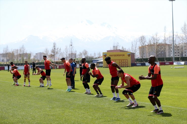 Kayserispor, Trabzonspor maçının hazırlıklarını sürdürüyor