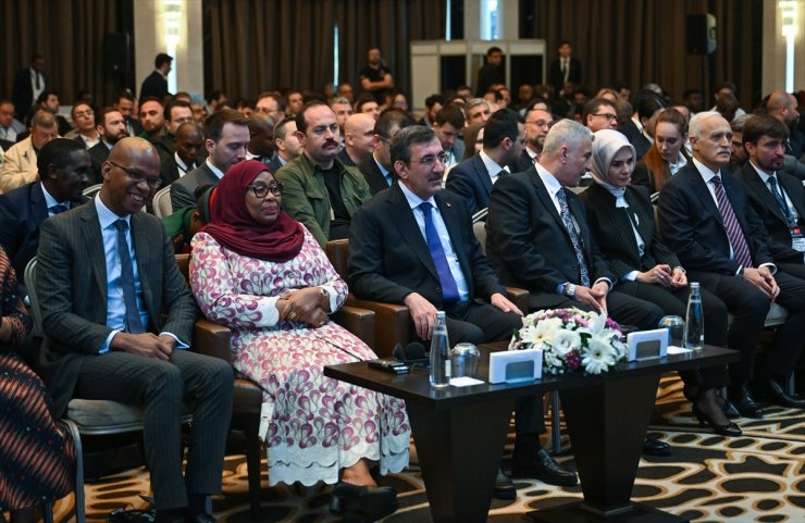 Cumhurbaşkanı Yardımcısı Yılmaz, Türkiye-Tanzanya İş Forumu'nda konuştu: