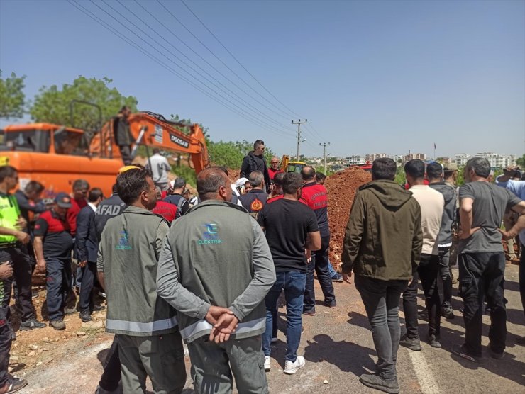 Şanlıurfa'da göçük altında kalan işçi öldü