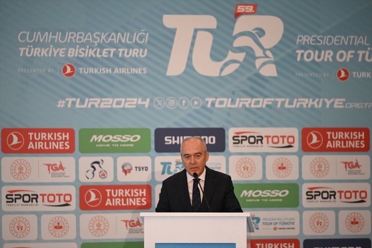 59. Cumhurbaşkanlığı Türkiye Bisiklet Turu'nun tanıtım toplantısı yapıldı