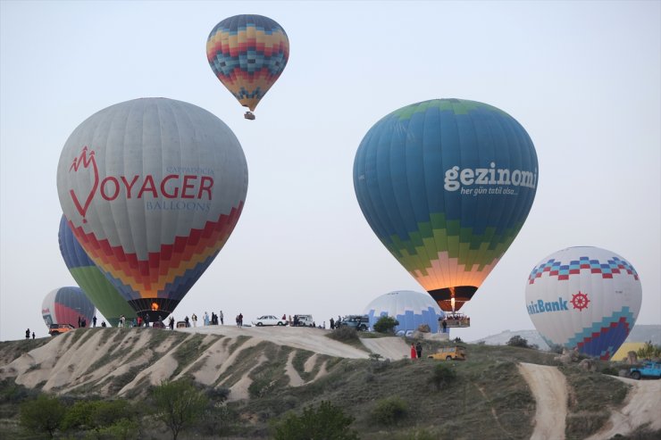 Balon turları Kapadokya'da turizmin lokomotifi oluyor