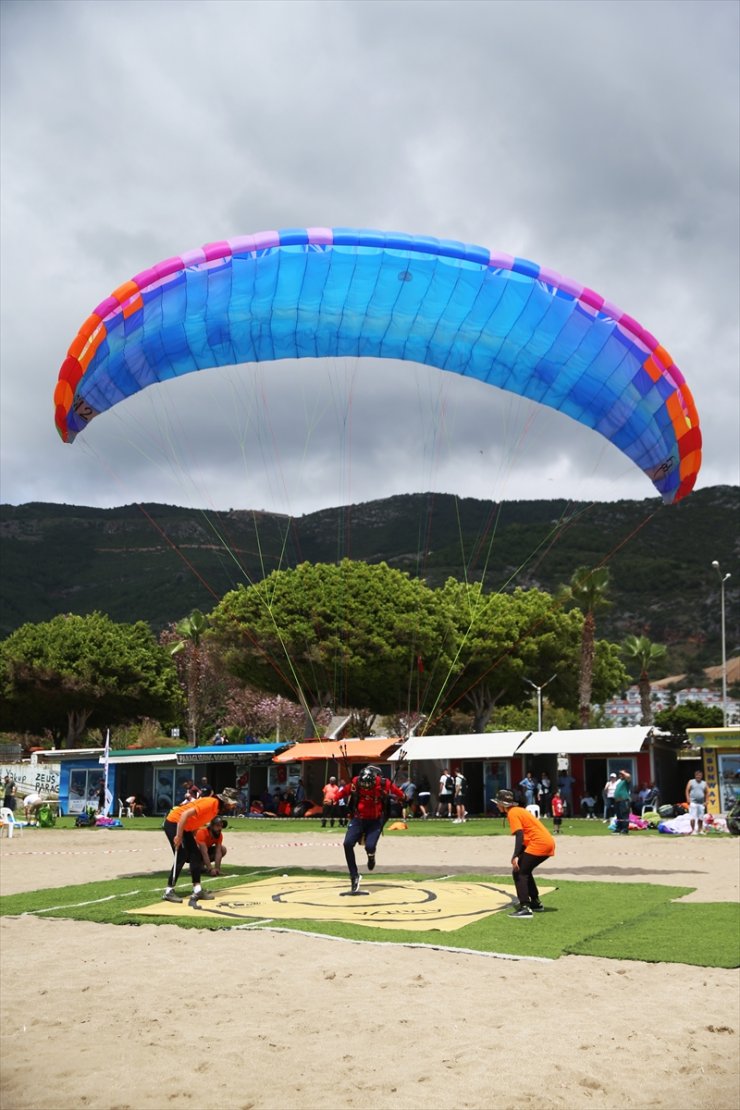 Türkiye Yamaç Paraşütü Akdeniz Bölgesi Hedef Yarışması, Alanya'da sona erdi