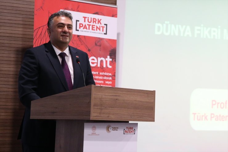 TÜRKPATENT Başkanı Durak, Eskişehir'de "Dünya Fikri Mülkiyet Günü" programında konuştu: