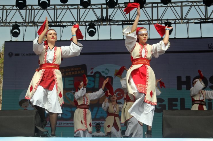 Mersin'de düzenlenen Uluslararası Çocuk Festivali sona erdi