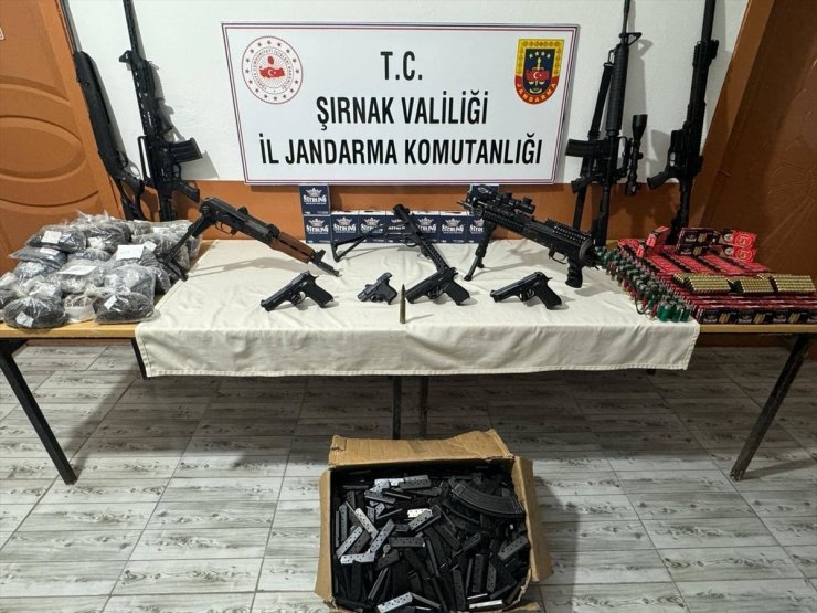 Şırnak'ta yasa dışı silah imalathanesi operasyonunda 7 şüpheli yakalandı
