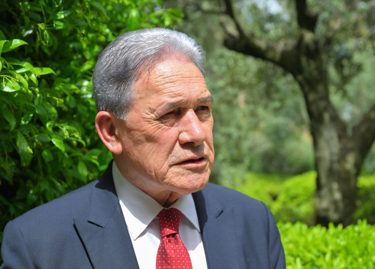 Yeni Zelanda Başbakan Yardımcısı ve Dışişleri Bakanı Peters, Çanakkale'de AA'ya konuştu:
