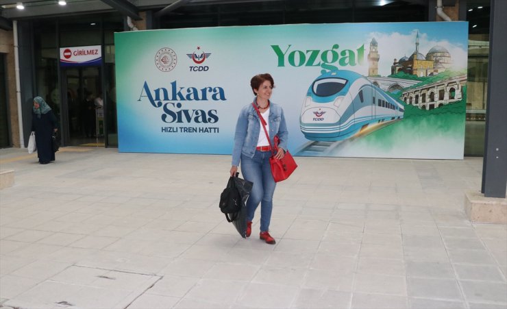 Hızlı trenle Yozgat'a 1 yılda 276 bin yolcu geliş gidiş yaptı