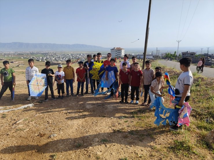 Silopi’de uçurtma şenliği düzenlendi