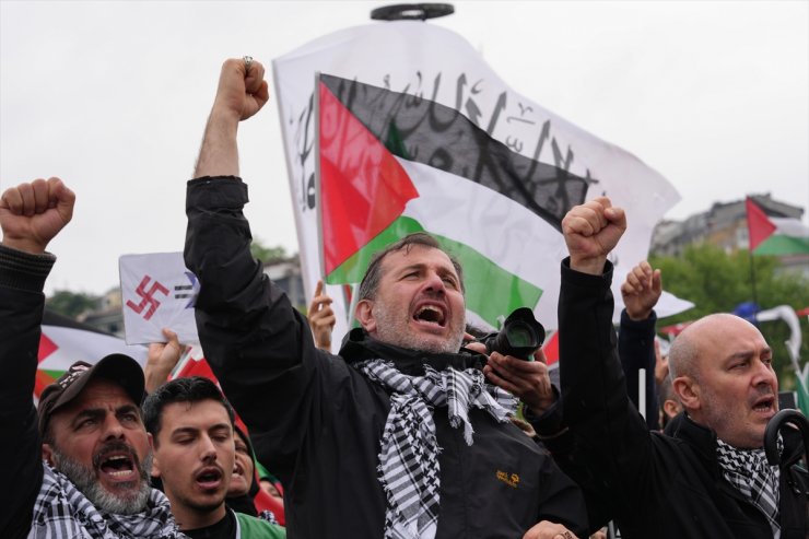 Üsküdar’da "Gazze'yi Unutma" yürüyüşü