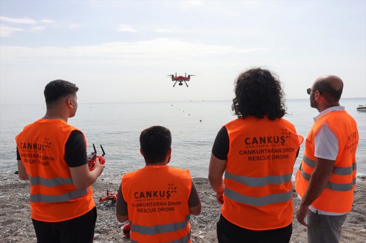 Antalya sahillerinde "cankurtaran dronlar" yaz sezonuna hazır