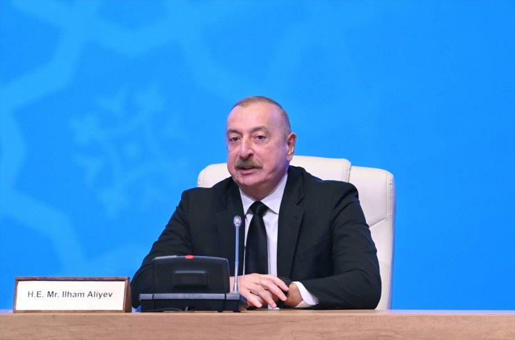 Azerbaycan Cumhurbaşkanı Aliyev "6. Kültürlerarası Diyalog Forumu"nda konuştu: