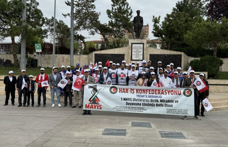 İç Anadolu'da 1 Mayıs Emek ve Dayanışma Günü kutlandı