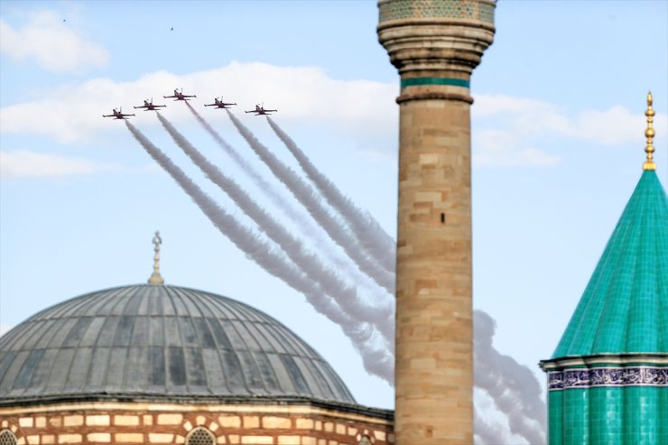 Mevlana'nın Konya'ya gelişinin 796. yıl dönümü kutlandı