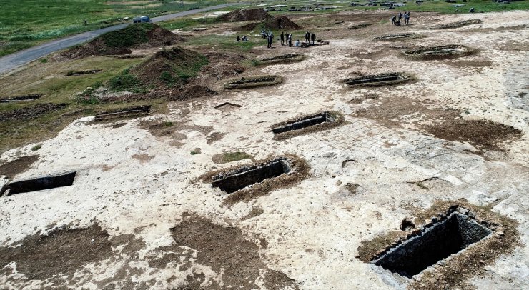 Adıyaman'daki Tharsa Antik Kenti'nde kazı ve temizlik çalışmaları başladı