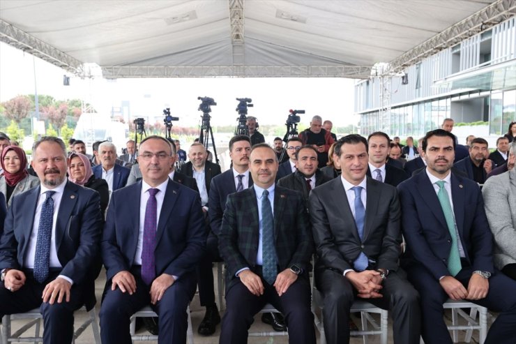 Sanayi ve Teknoloji Bakanı Kacır, Tekirdağ'da fabrika açılışına katıldı: