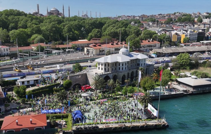 11. Yeşilay Bisiklet Turu İstanbul'da koşuldu