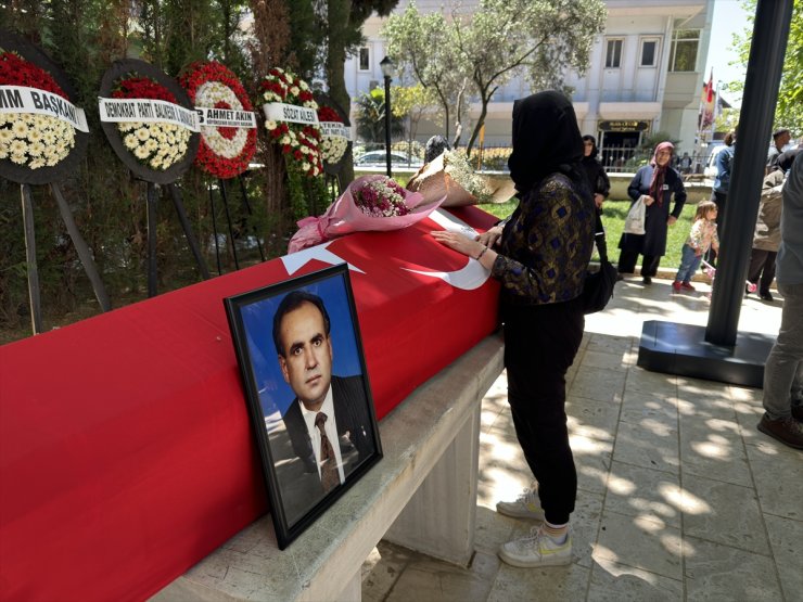 TBMM 19. Dönem Balıkesir Milletvekili Hüseyin Balyalı son yolculuğuna uğurlandı