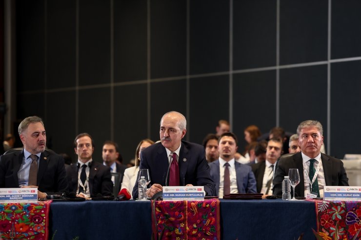 TBMM Başkanı Kurtulmuş, MIKTA 10. Parlamento Başkanları Toplantısı'nın 2. Oturumunda konuştu: