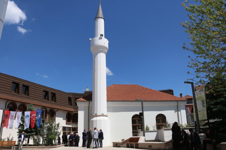 Vakıflar Genel Müdürlüğünce restore edilen Kosova’daki Emir Alaaddin Camisi ibadete açıldı