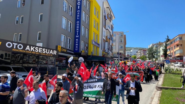 AK Parti Gençlik Kolları, 60'tan fazla üniversitede Filistin'e destek eylemleri yaptı