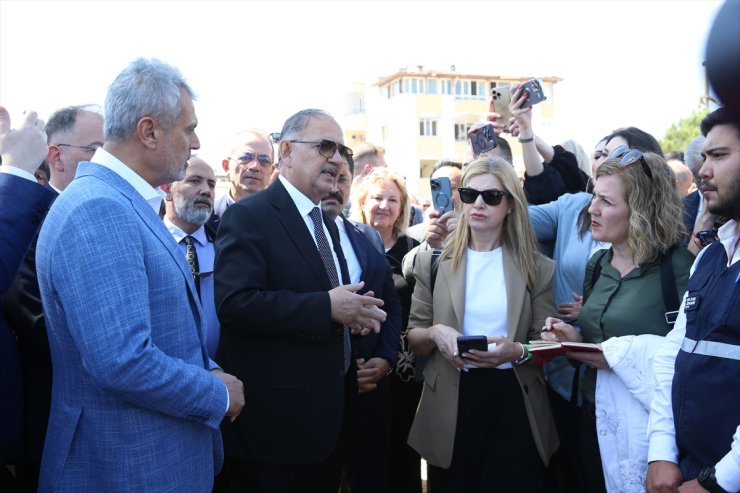 Çevre, Şehircilik ve İklim Değişikliği Bakanı Özhaseki, Hatay'da konuştu: