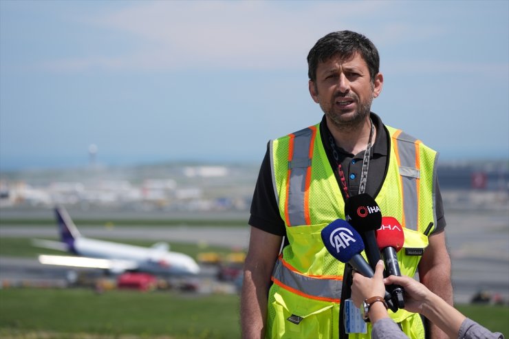 GÜNCELLEME 2- İstanbul Havalimanı'nda arızalanan kargo uçağı gövde üzerine iniş yaptı