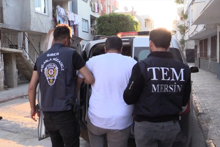 Mersin'de yasa dışı bahis operasyonunda 19 şüpheli yakalandı