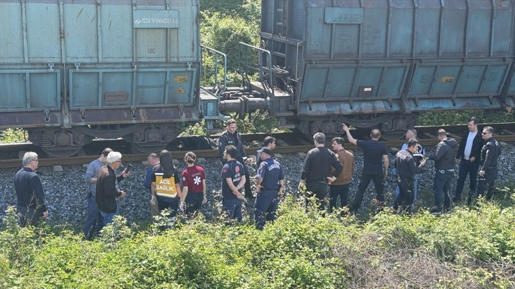 Zonguldak'ta yük treninin çarptığı 89 yaşındaki yaşlı kadın öldü