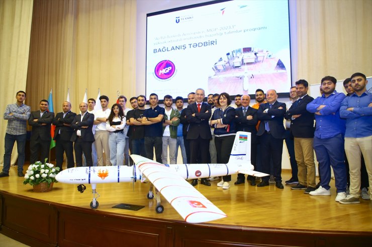 Azerbaycanlı üniversite öğrencileri TUSAŞ'ın katkılarıyla İHA üretti