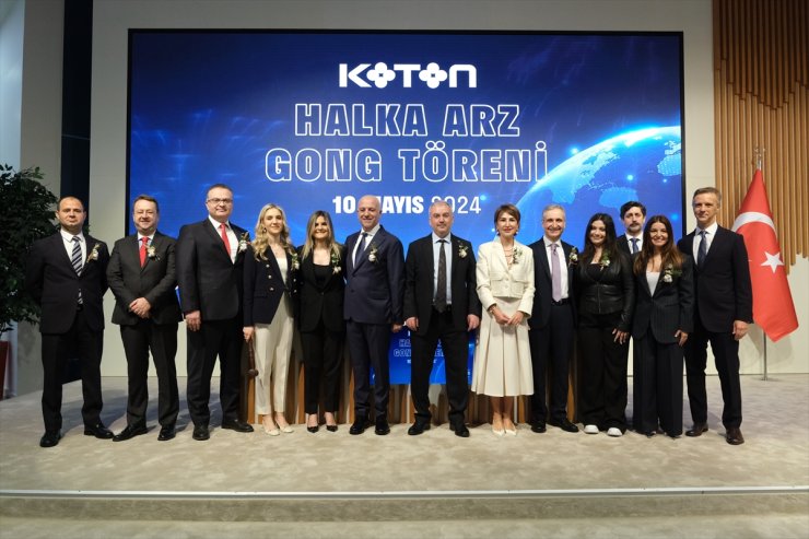 Borsa İstanbul'da gong Koton için çaldı