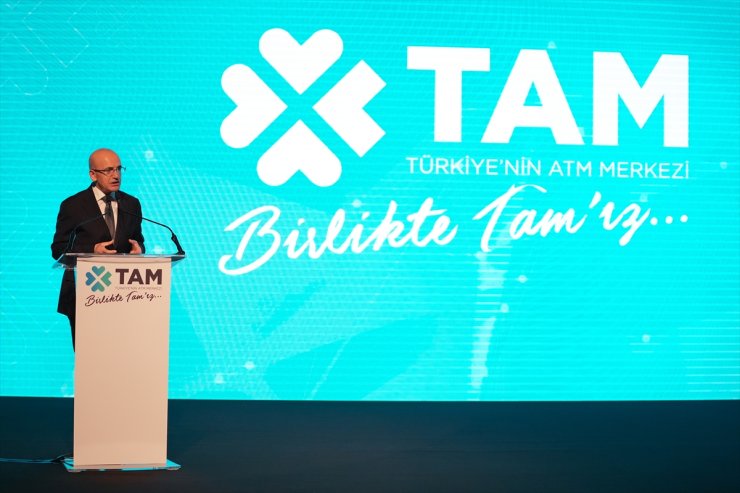 Bakan Şimşek, Türkiye'nin ATM Merkezi projesinin tanıtım toplantısında konuştu (2):