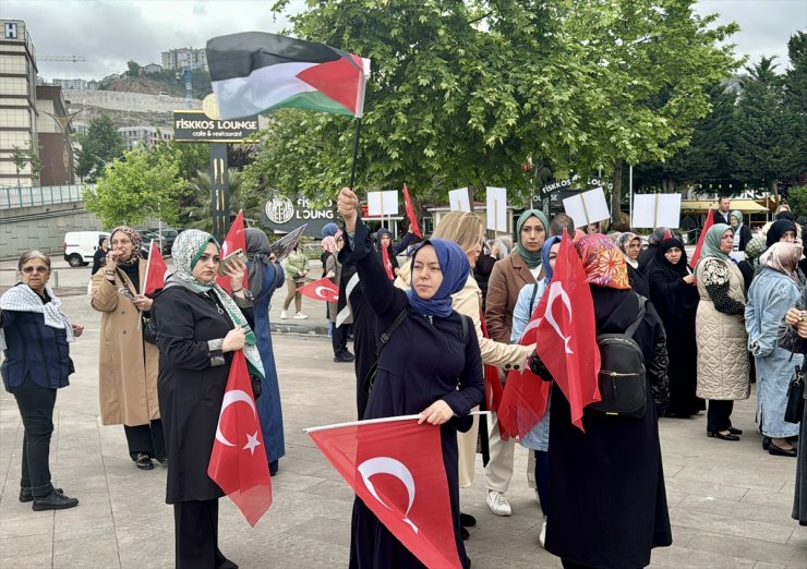 Sakarya ve çevre illerde AK Parti'li kadınlar Filistinli anneler için buluştu