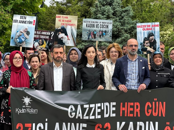 Muğla, Burdur ve Isparta'da kadınlar Gazze'deki mazlum anneler için toplandı