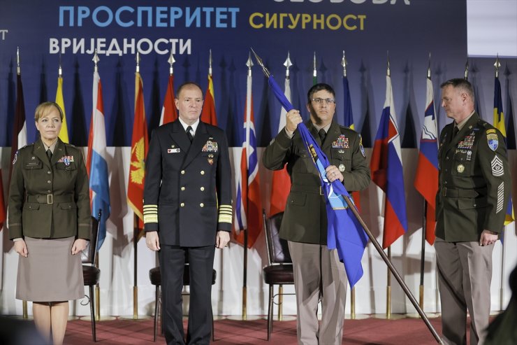 NATO'nun Saraybosna Komutanı Tuğgeneral Mcgaha, görevini Tuğgeneral Valas'a devretti