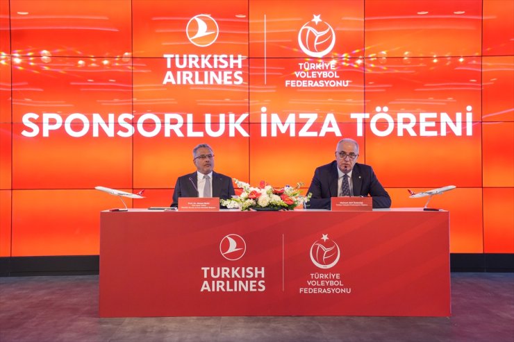 THY, Türkiye Voleybol Federasyonunun sponsoru oldu