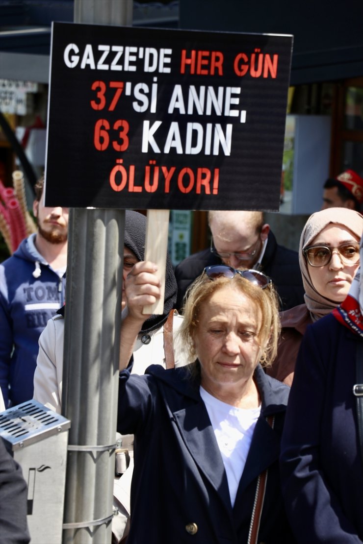 Trabzon ve çevre illerde AK Parti'li kadınlar Gazzeli anneler için toplandı