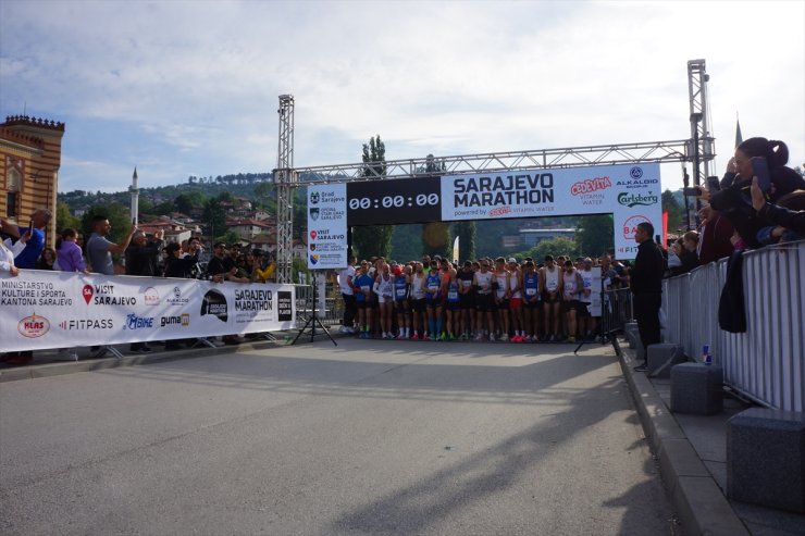 Saraybosna Maratonu, 44 ülkeden 2 bine yakın sporseveri bir araya getirdi