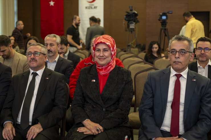 Türk Kızılay Genel Başkanı Yılmaz Vekaletle Kurban Kesim Tanıtım Toplantısı'nda konuştu: