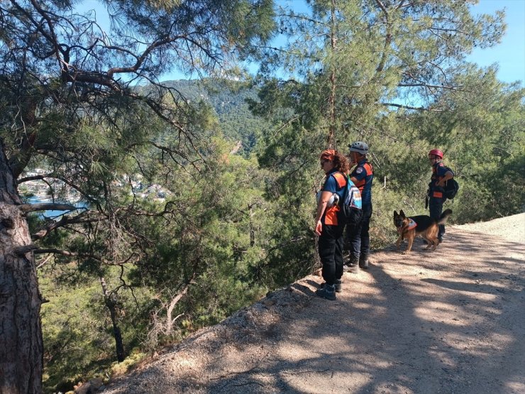 Fethiye'de 10 gündür kayıp kişiyi arama çalışması başlatıldı