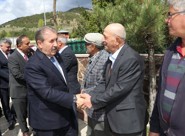 BBP Genel Başkanı Destici, Erzincan'da ziyaretlerde bulundu: