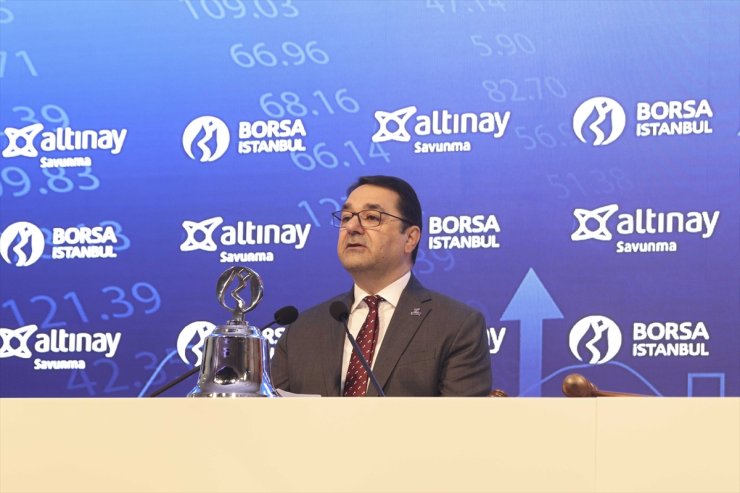 Borsa İstanbul'da gong Altınay Savunma Teknolojileri için çaldı