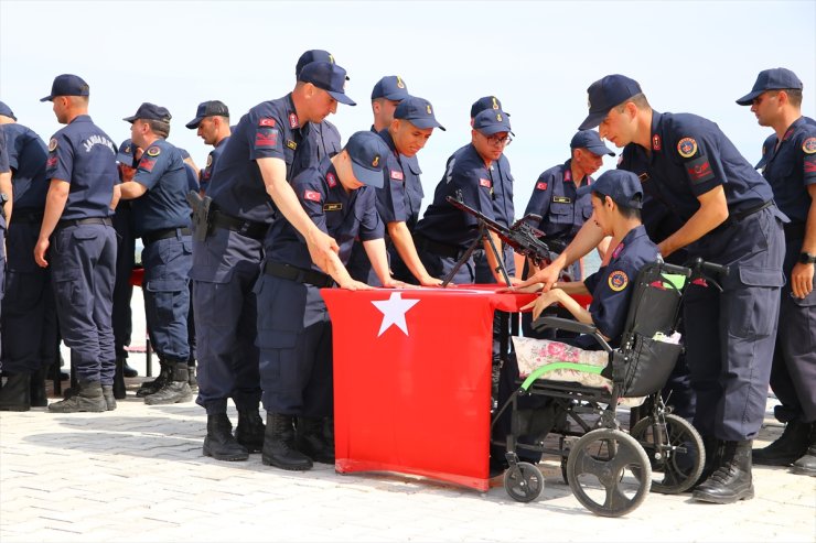 Tekirdağ'da 16 engelli genç temsili askerlik yaptı