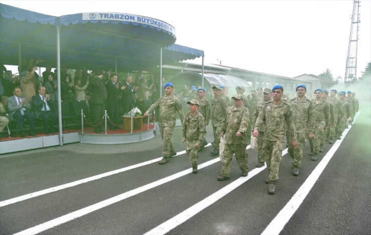 Trabzon ve çevre illerde engelli bireyler temsili askerlik yaptı