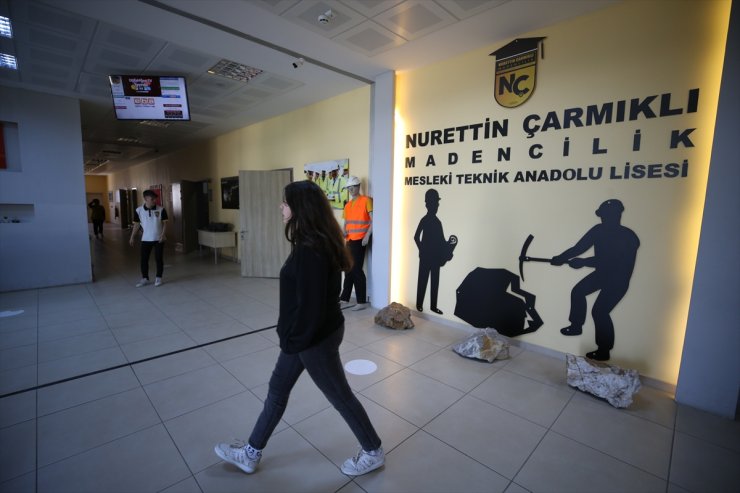 Türkiye'nin ilk madencilik lisesi ilk mezunlarını vermeye hazırlanıyor