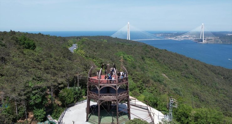 İstanbul'da öğrenciler kuşların göç güzergahı Boğaz'da gözlem yaptı