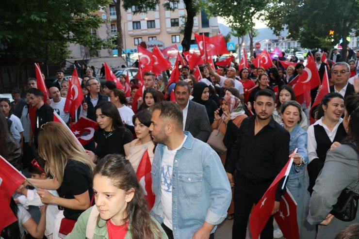 Amasya'da Gençlik Yürüyüşü düzenlendi