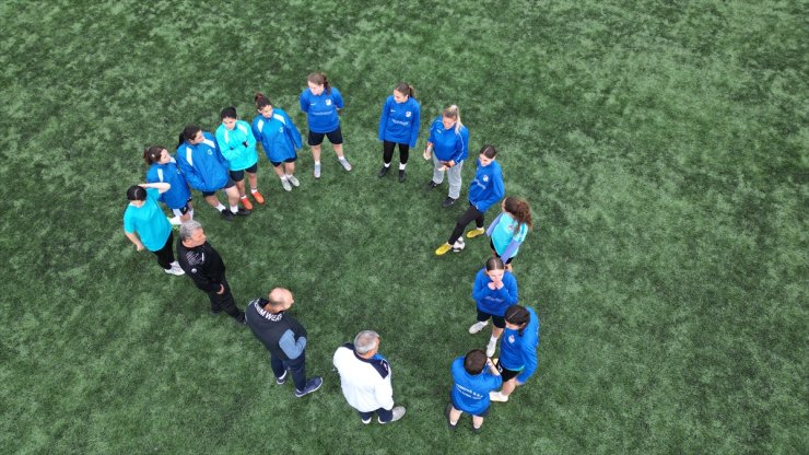 Tekirdağlı kadın futbolcu, milli takım hayalini gerçekleştirdi