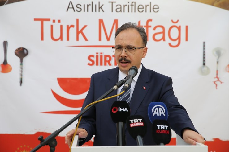 Siirt'te "Asırlık Tariflerle Türk Mutfağı Yemek Yarışması" düzenlendi