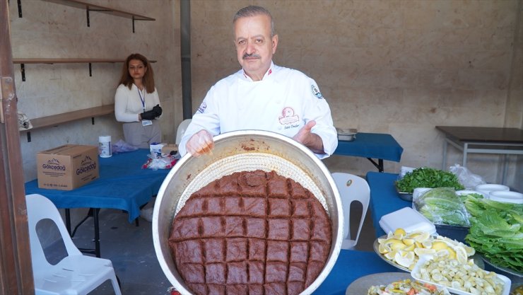 Adıyaman çiğ köftesi Türk Mutfağı Haftası etkinliğinde tanıtıldı